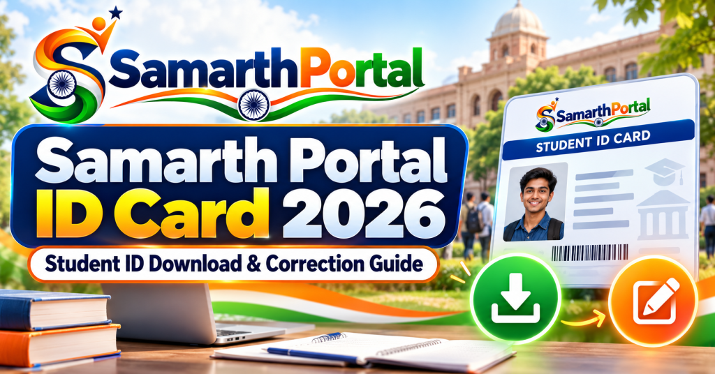 Samarth Portal ID Card 2026: Student ID Download & Correction Guide