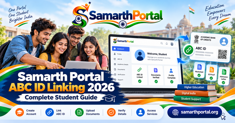 Samarth Portal ABC ID Linking 2026: Complete Student Guide